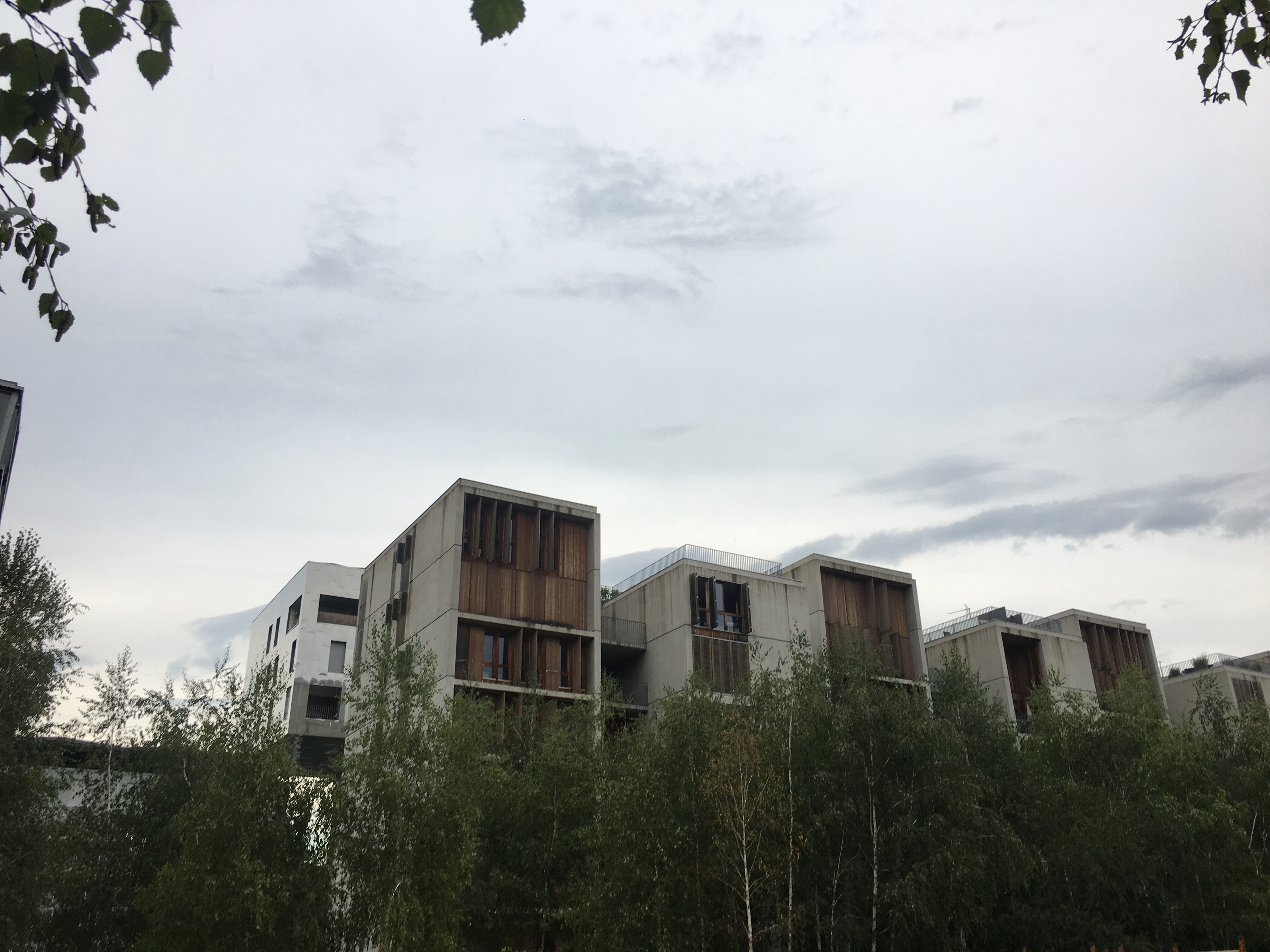 The skyline was well retained actually. They focused the eye on natural tones that make daylight and forests so intriguing. Blue for water, Brown for earth, grey for rainy day clouds, silver for reflective water and green for trees and grass. The buildings are not too high, and they’re eventfully unevenly distributed. 